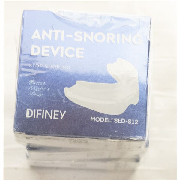 3 DIFNEY ADULT ANTI SNORING MOUTHGUARDS