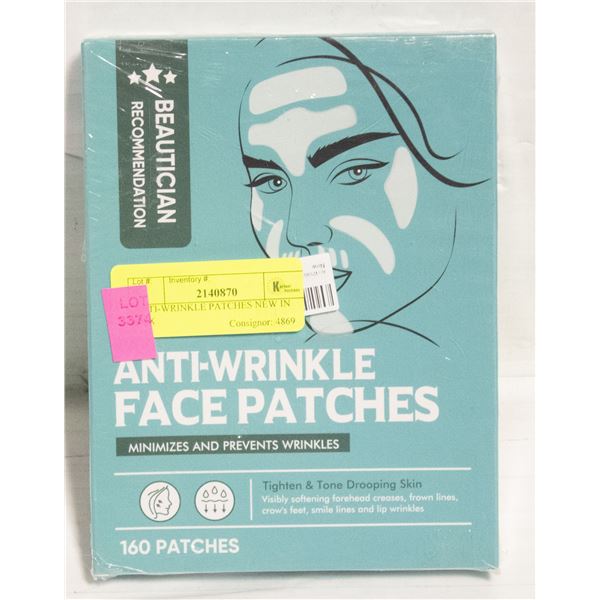 ANTI-WRINKLE PATCHES NEW IN BOX