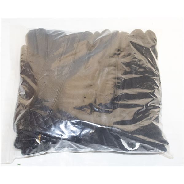 NEW LOT OF 4 PAIRS OF GENUINE LEATHER GLOVES