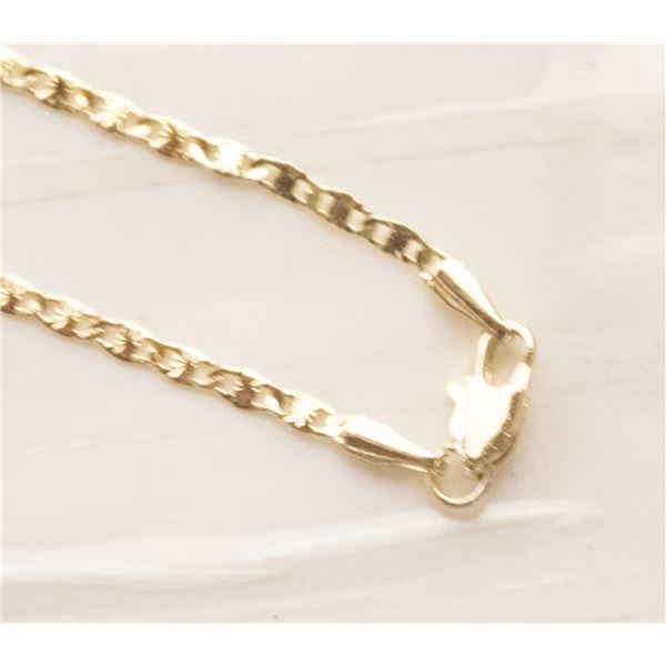16 INCH VALENTINO GOLD FILLED NECKLACE