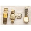 Image 1 : 4 MENS WATCHS ELGIN (10K FILLED), BULOVA ETC