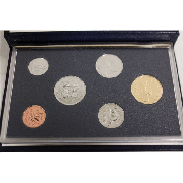 1989 SPECIMEN SET 6 COINS UNCIRCULATED RCM