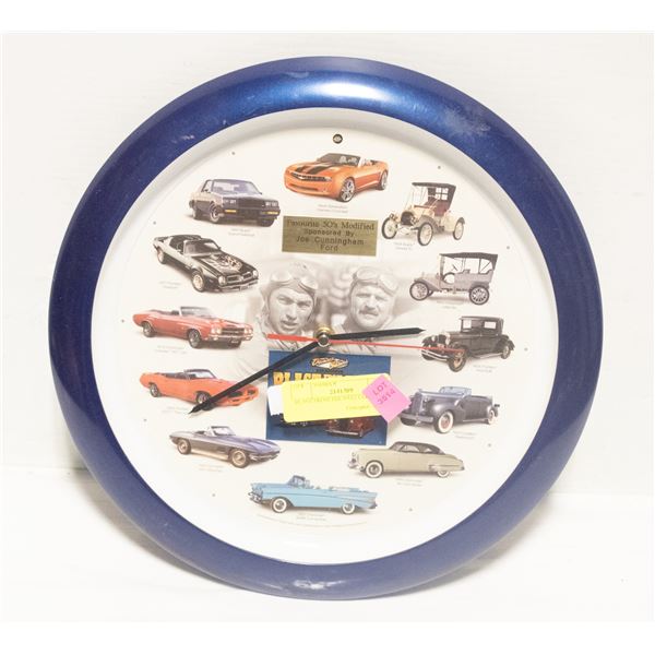 BLAST FROM THE PAST CLOCK