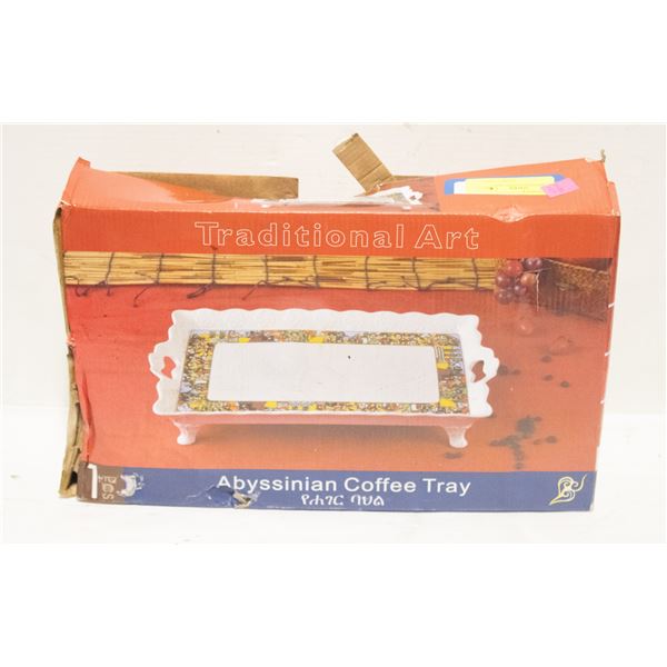 NEW ABYSSIAN COFFEE TRAY