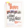 Image 1 : THE BEATLES "A HARD DAYS NIGHT" MOVIE POSTER