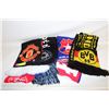 Image 1 : 4 EUROPEAN SOCCER SCARFS INC MANCHESTER UNITED