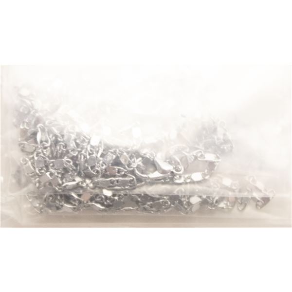 LOT OF 5 925 STAMPED NECKLACES