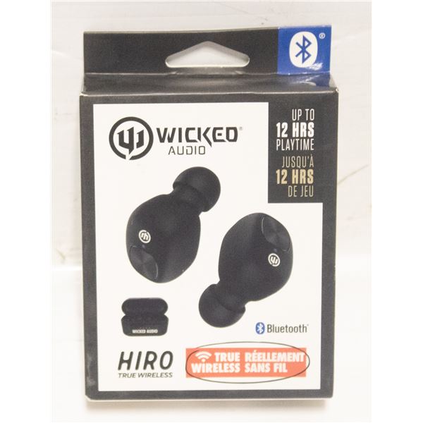 NEW WICKED AUDIO HIRO TRUE WIRELESS EABUDS