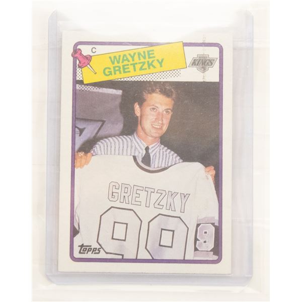 WAYNE GRETZKY 1988-89 HOCKEY CARD