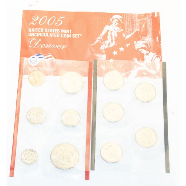 2005 UNITED STATES MINT COIN SET DENVER