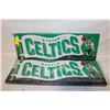 Image 1 : BOSTON CELTICS CANVAS SIGN 17X NBA
