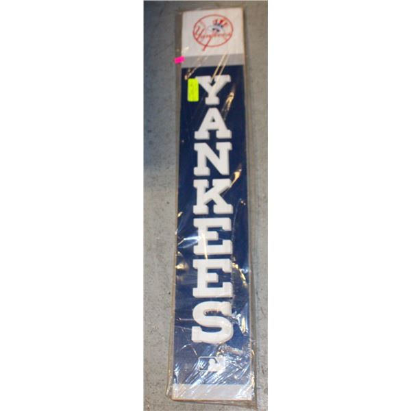 NEW NY YANKEES MAN CAVE WOODEN