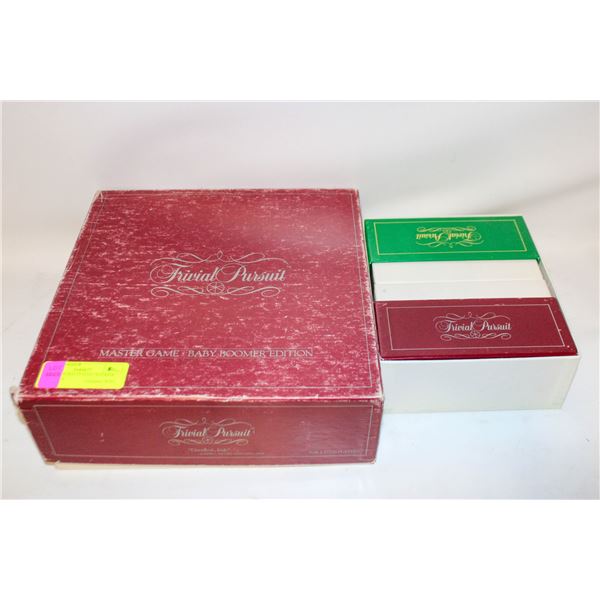 TRIVIAL PURSUIT BABY BOOMER EDITION &