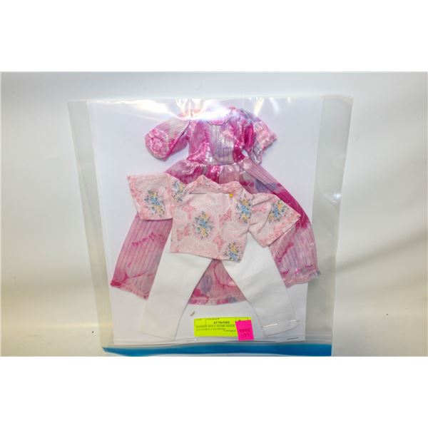 BARBIE DOLL HOME-MADE CLOTHES 2-OUTFITS