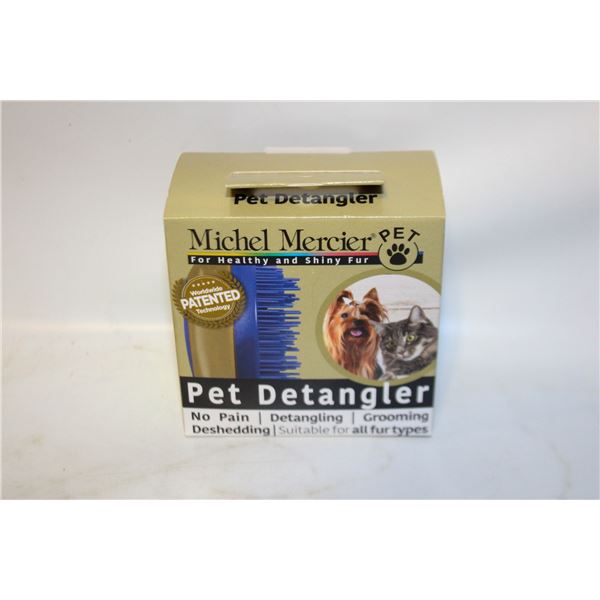 MICHEL MERCIER PET DETANGLING BRUSH FINE