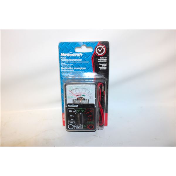 NEW MASTERCRAFT POCKET ANALOG