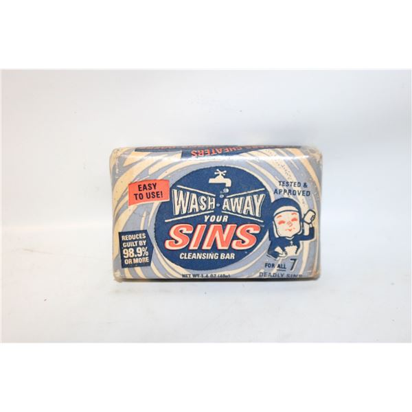 WASH AWAY YOUR SINS CLEANSING BAR 98.9%