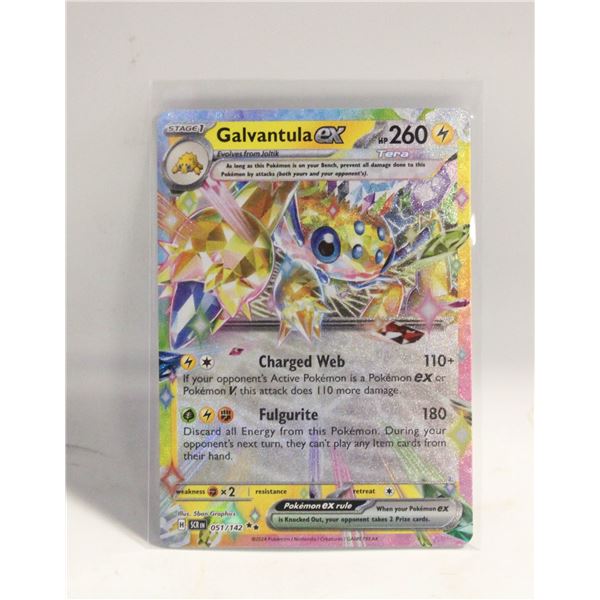 GALVANTULA 051 EX STELLAR CROWN CARD