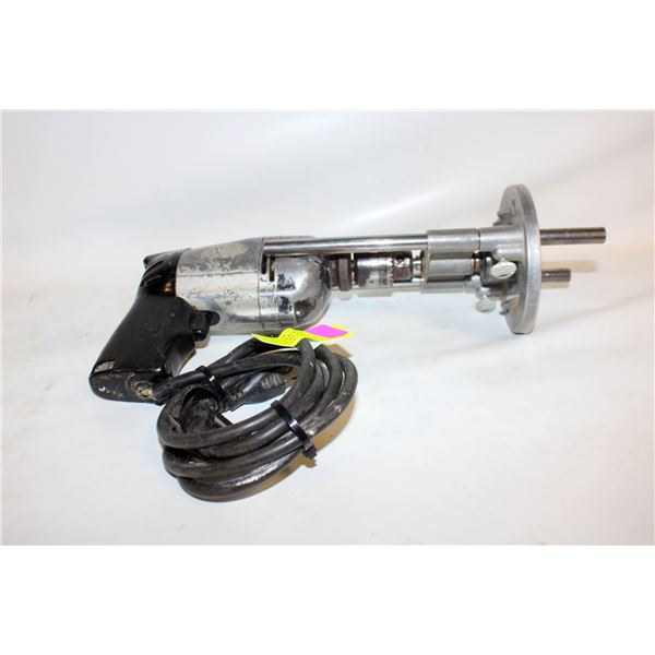 DRILL WITH BORE-A-LINE JIG BLACK& DECKER *WORKING*