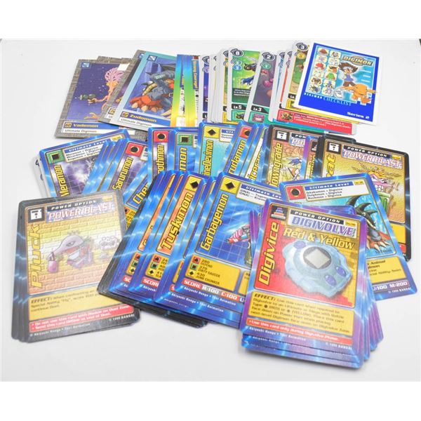 COLLECTOR DIGIMON CARDS MIXED 1999 & 2000