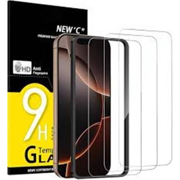 NEW WITH BOX NEW C TEMPERED GLASS SCREEN PROTECTOR