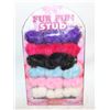 Image 1 : NEW 18 PK FLUFFY EARRINGS