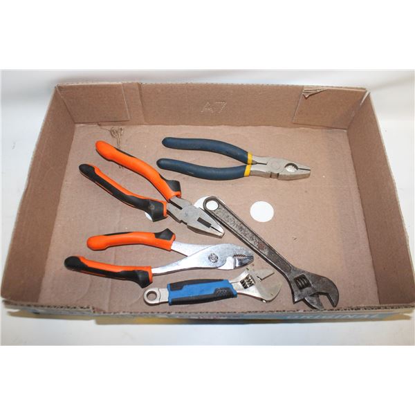 PLIERS AND ADJUSTABLE WRENCHES