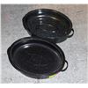 Image 1 : 2 LARGE ROASTING PANS