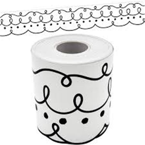 NEW TEACHER RESOURCES SQUIGGLES AND DOTS TRIM