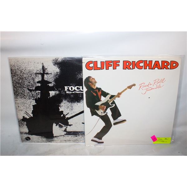 CLIFF RICHARD & FOCUS DEMONSTRATION RECORDS