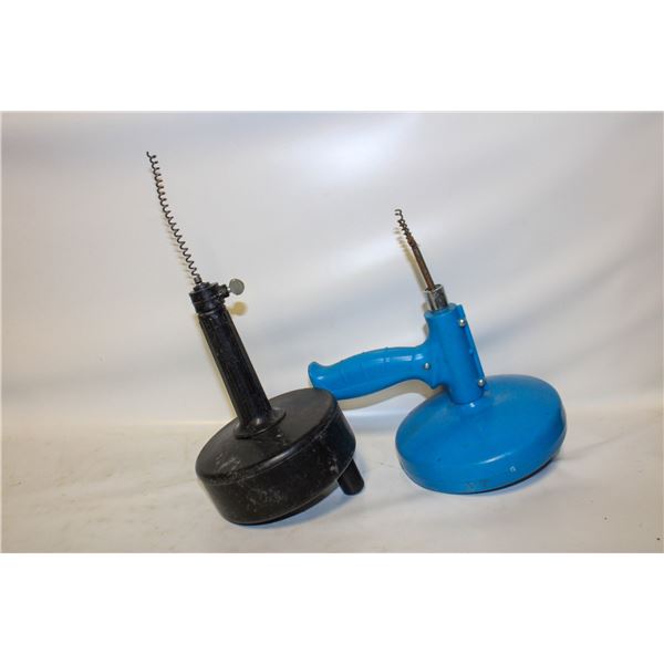 CANNISTER AUGERS PLUMBING SNAKES