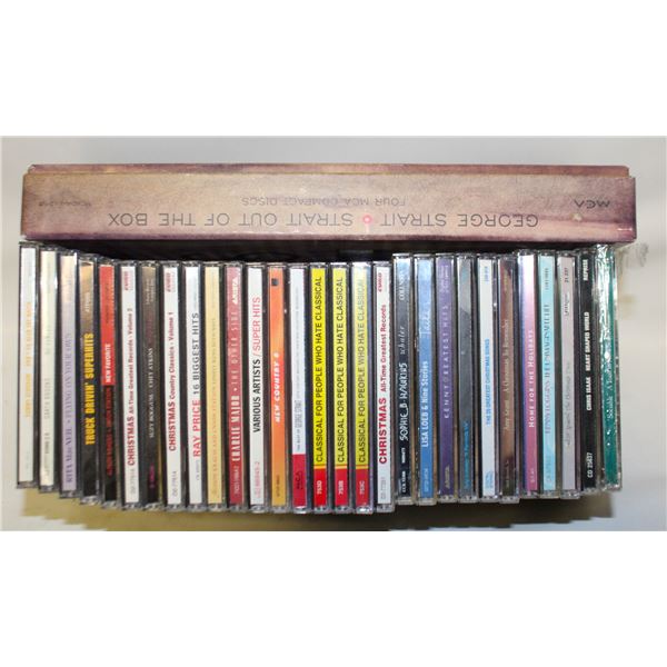 BOX OF ASSORTED CDS