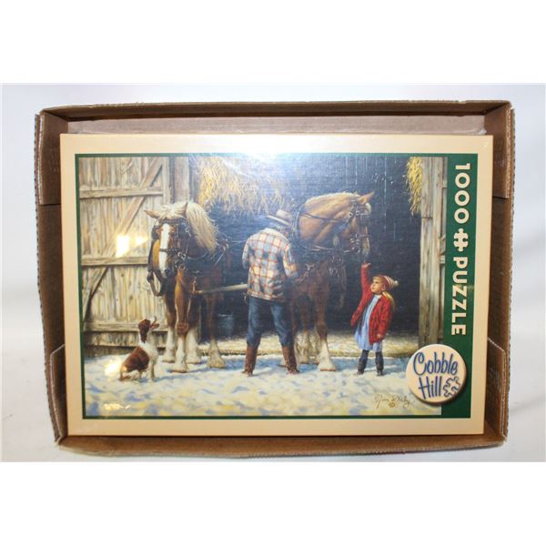 1000PC PUZZLE HITCHING UP SEALED