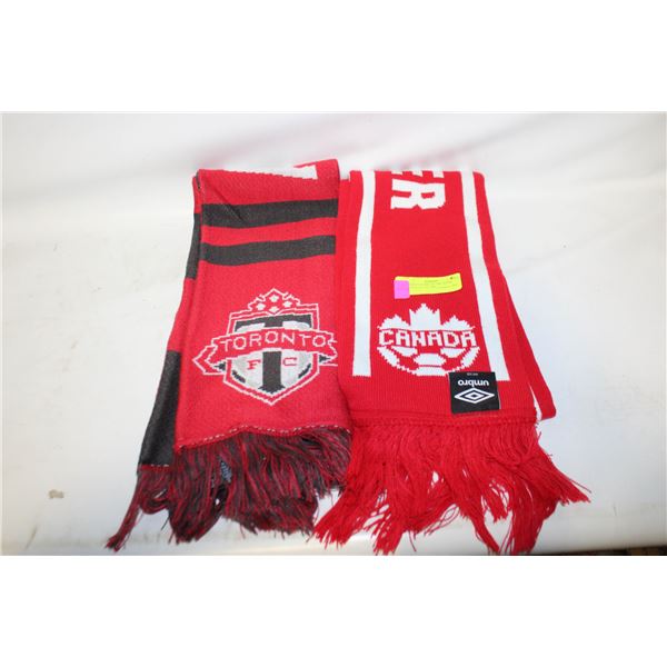 UMBRO CANADA SCARF WITH TORONTO FC SCARF