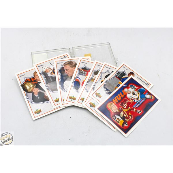 BRETT HULL 9 CARD SET