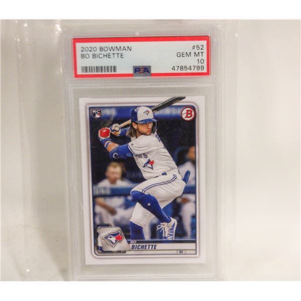 BO BICHETTE PSA GRADED 10 ROOKIE CARD
