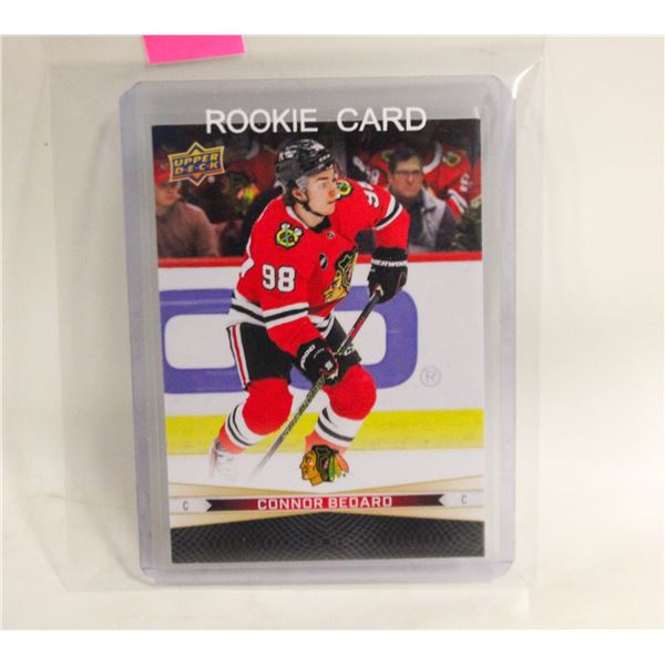 CONNOR BEDARD ROOKIE CARD