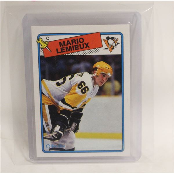 MARIO LEMIEUX 1988-89 HOCKEY CARD