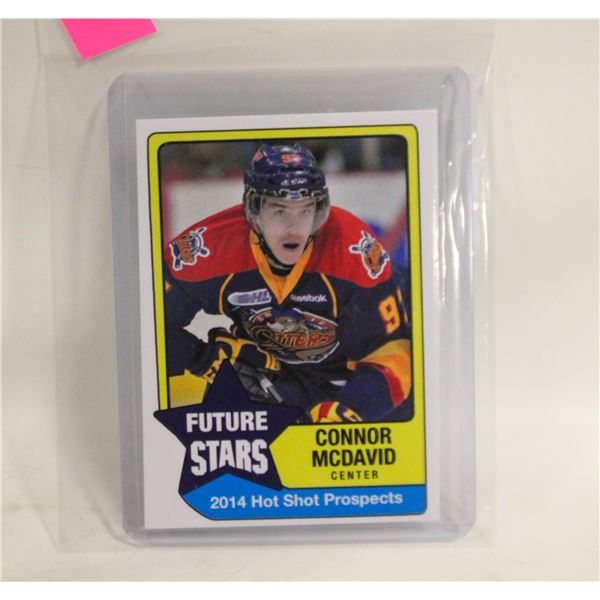 CONNOR MCDAVID 2014 PRE ROOKIE CARD