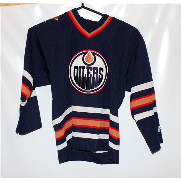 OILERS JERSEY - YOUTH SMALL