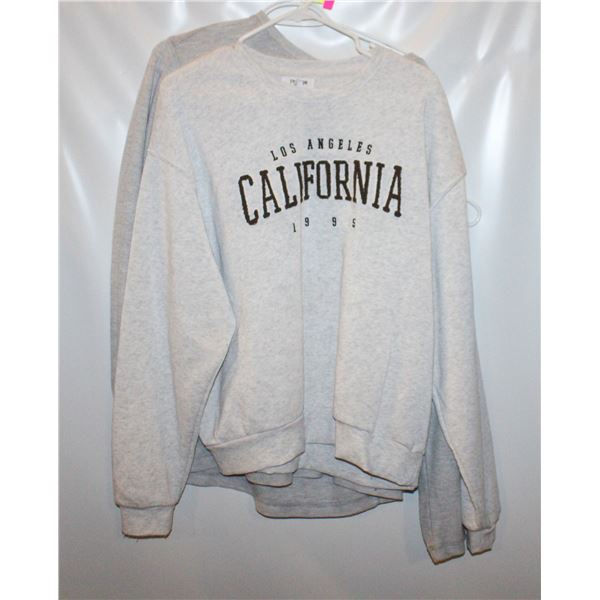 MENS L EDDIE BAUER AND CALIFORNIA SWEATER AND