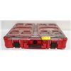 Image 1 : MILWAUKEE PACKOUT CASES FILLED WITH ZINC