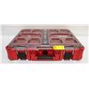 Image 1 : MILWAUKEE PACKOUT CASES FILLED WITH ZINC
