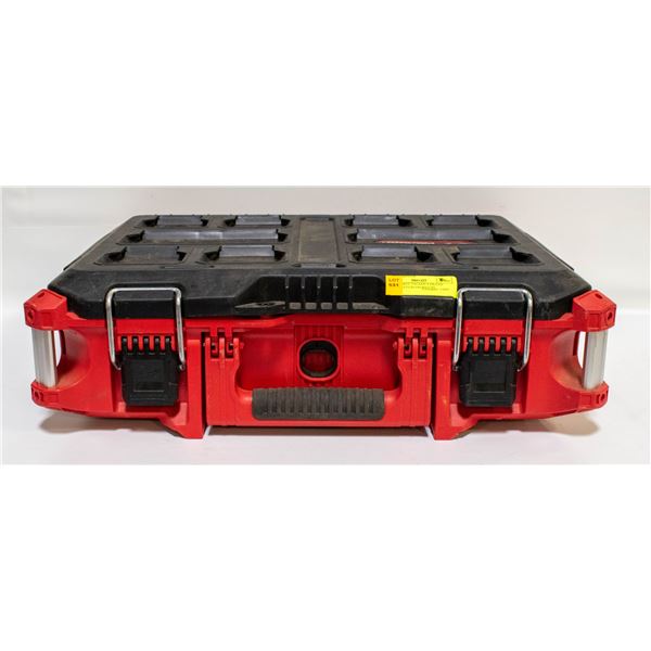 MILWAUKEE PACKOUT FILLED WITH LEVITON PRODUCTS