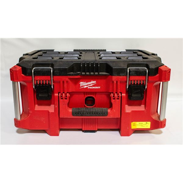 MILWAUKEE PACKOUT FILLED WITH CONDUIT BODIES