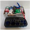 Image 1 : FLAT OF ELECTRICAL SUPPLIES INCLUDES TAPE AND MORE