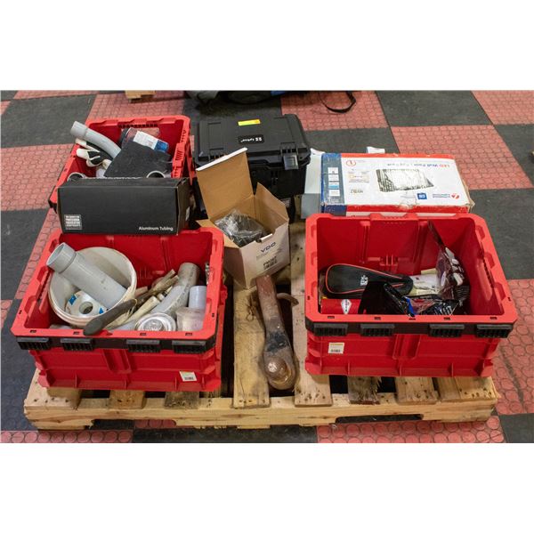 PALLET OF ELECTRICAL CONDUIT BODIES AND MORE