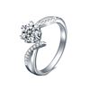 Image 4 : 1 CT GRA CERTIFIED ROUND BRILLLIANT MOISSANITE 925S