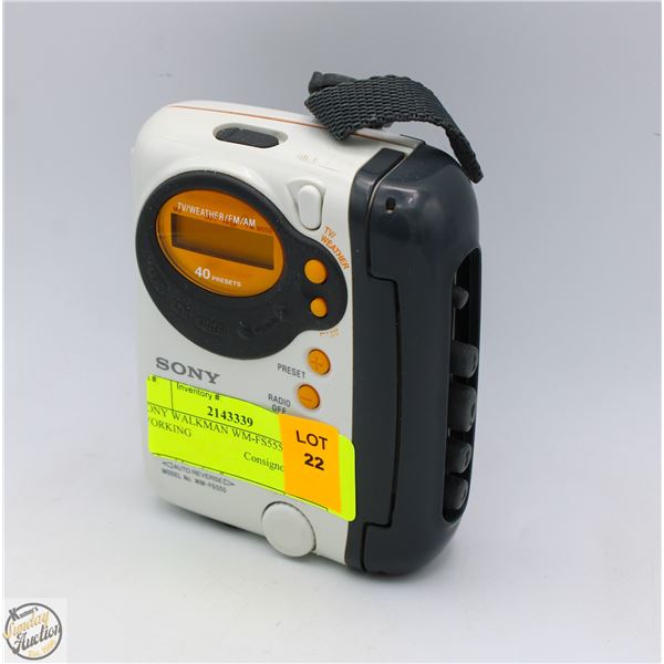 SONY WALKMAN WM-FS555 TESTED WORKING