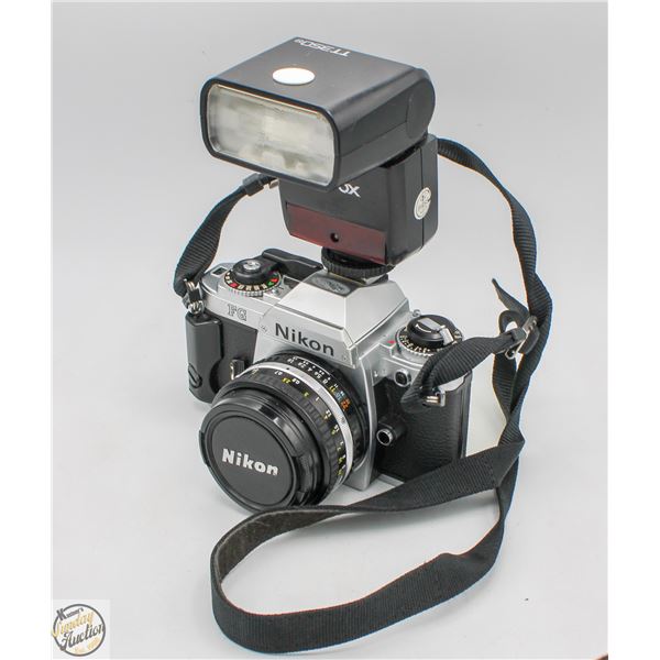 NIKON FG SERIES CAMERA W/GODOX TT350N DIGITAL-
